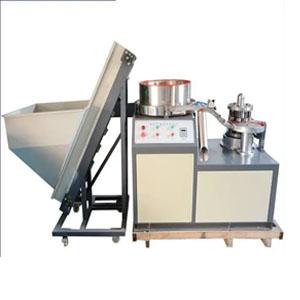 Automatic plastic cap folding machine with  