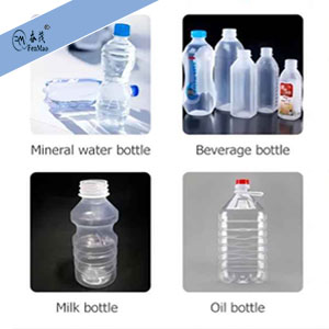 Application of plastic bottle-blowing machine